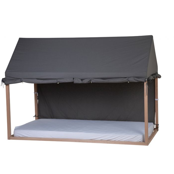 Childhome Toile Pour Lit Cabane - 70x140 Cm - Gris - image 2
