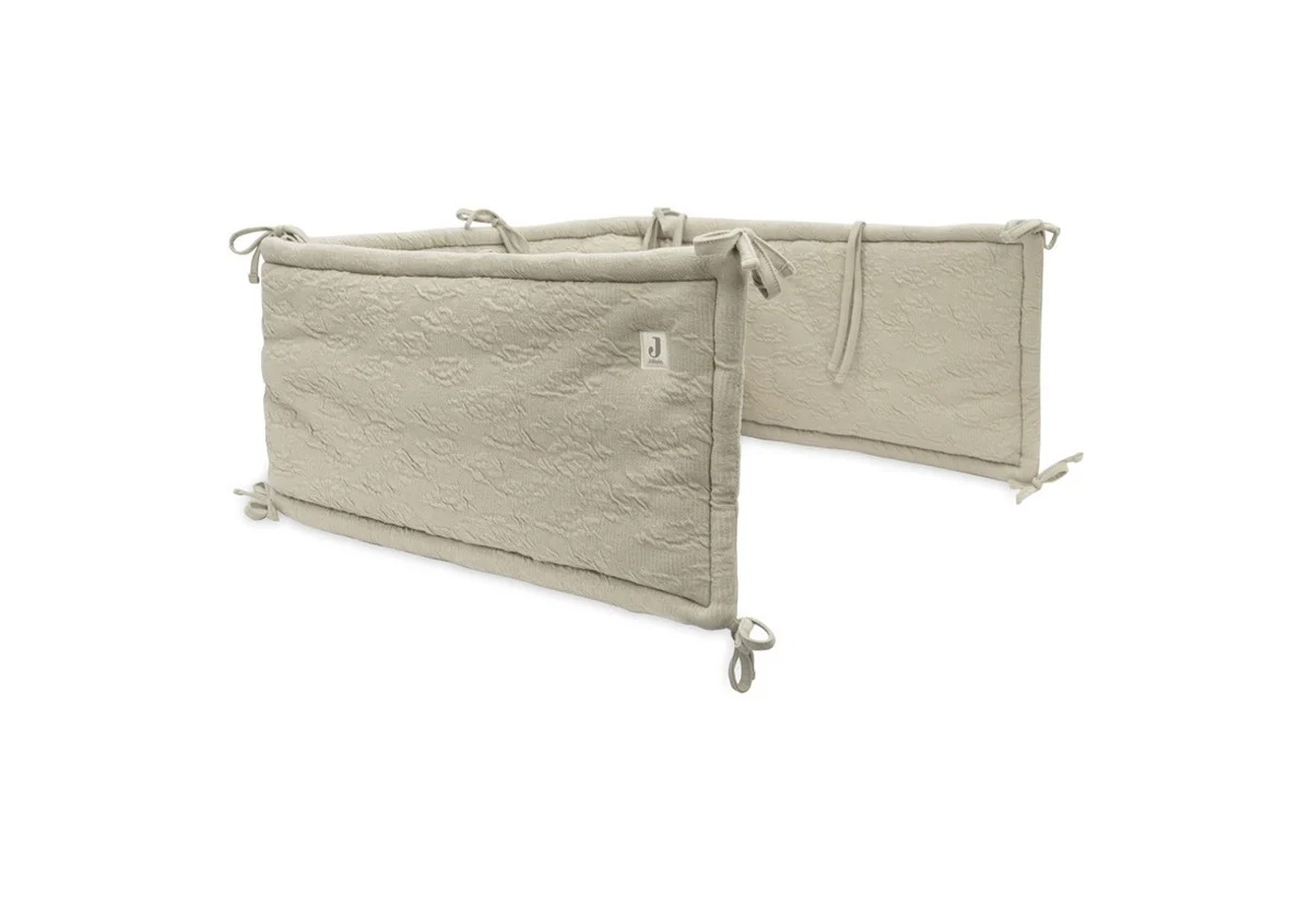 Jollein Tour de lit / Tour de parc 180x30cm Soft Waves Olive Green