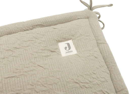 Jollein Tour de lit / Tour de parc 180x30cm Soft Waves Olive Green - image 2