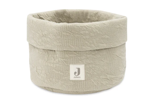 Panier de rangement Soft Waves Olive Green
