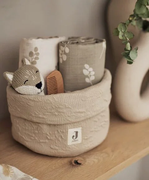 Panier de rangement Soft Waves Olive Green - image 2