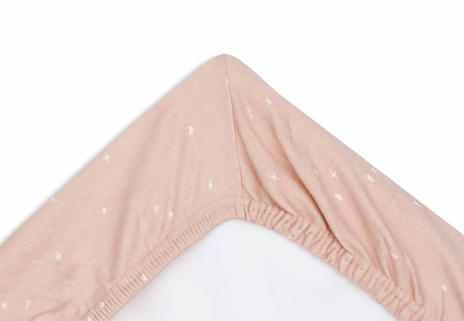 Jollein Housse Matelas à Langer Jersey 50x70cm Twinkling Wild Rose - image 2