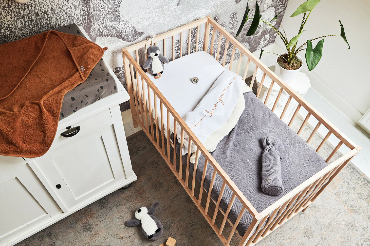 Jollein Drap housse Coton 60×120 cm White - image 4