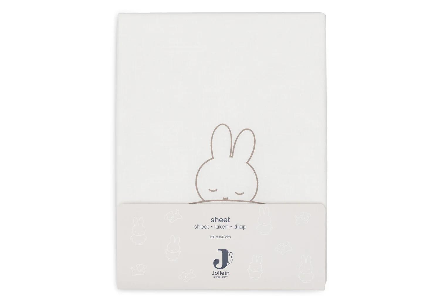 Jollein Drap 120×150 cm Sleepy Miffy Funghi - image 4