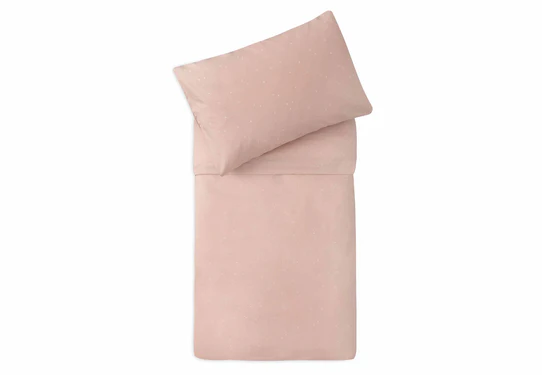Jollein Housse de Couette et Taie 100x140cm Twinkling Wild Rose