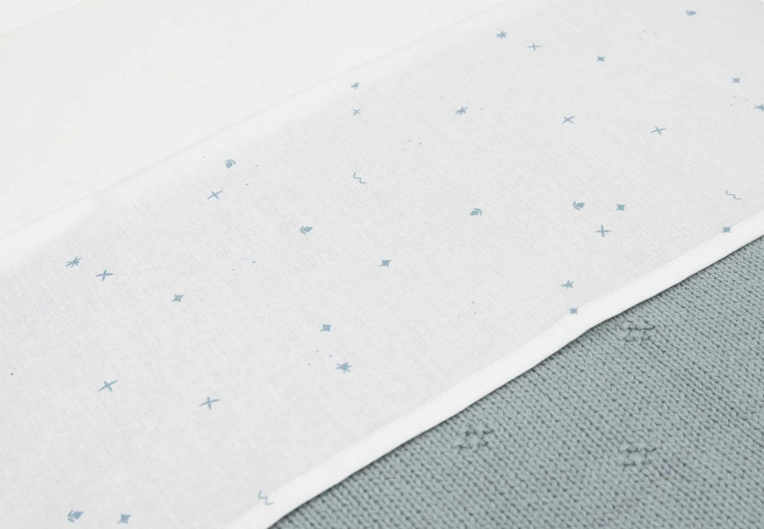 Jollein Drap 75×100 cm Twinkling Sea Green - image 2