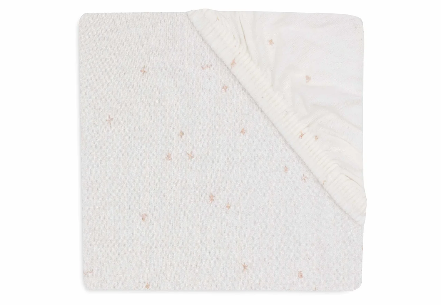 Drap housse Jersey 120x150cm Twinkling Wild Rose