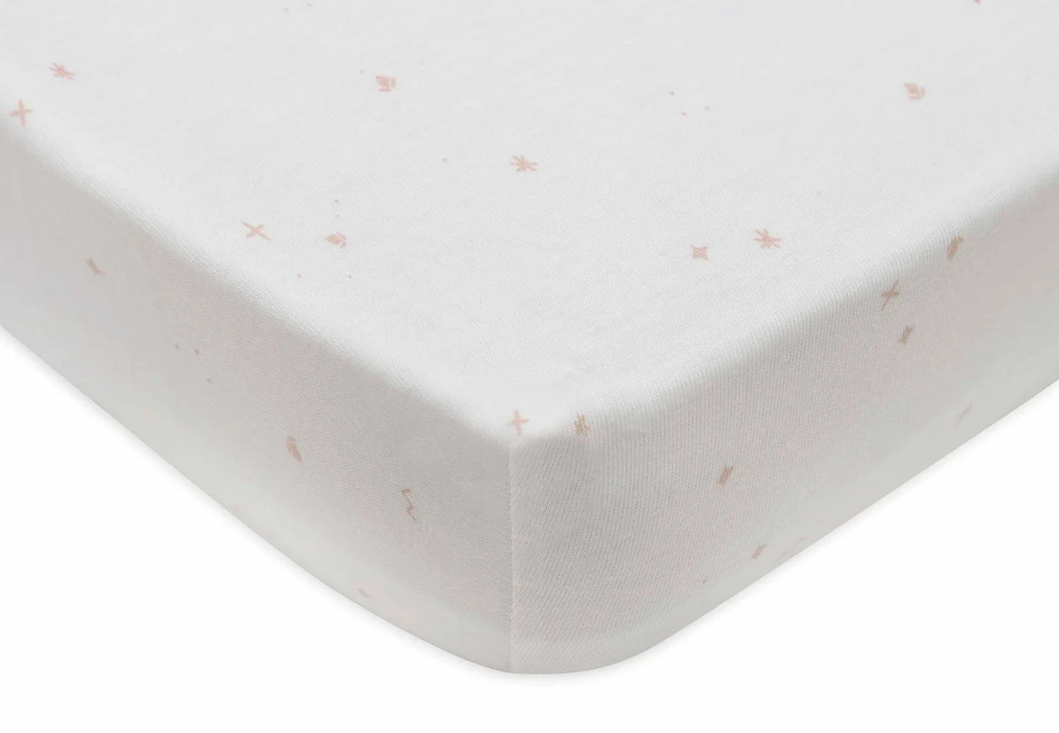 Drap housse Jersey 120x150cm Twinkling Wild Rose - image 2