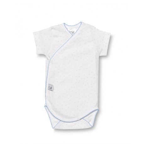 BimbiDreams Body croisé manches Courte 1mois stars Bleu