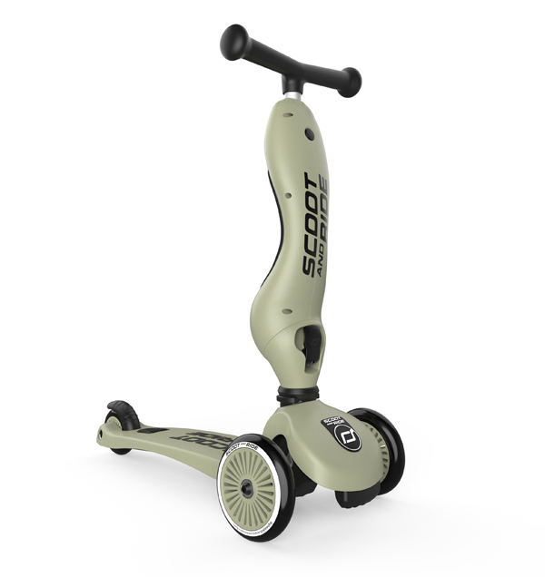 Scoot And Ride Highwaykick 1 Push And Go Vert Olive - image 2