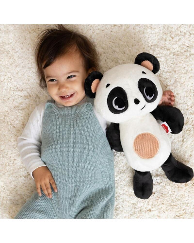 Tiny Love Peluche veilleuse Snuggly Buddy Panda Black & White - image 2