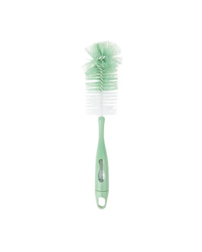 Badabulle Goupillon vert 2 en 1 pour biberon et tétine