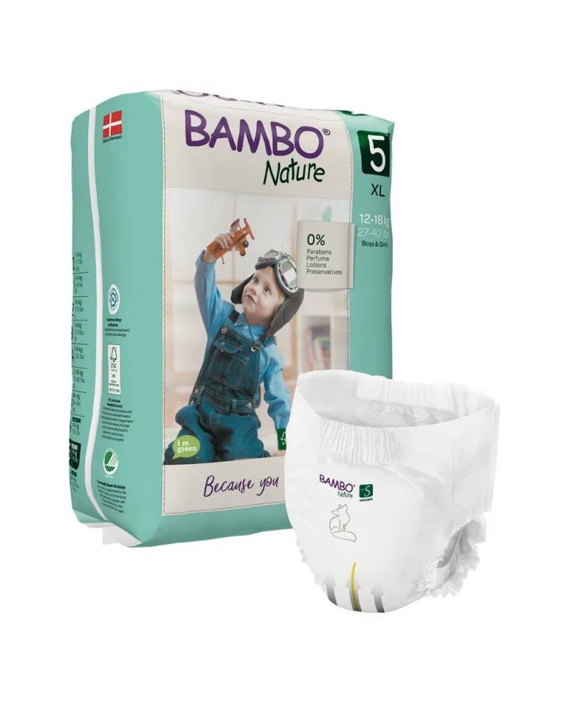 Bambo Nature couche culottes 5 (12-18kg)