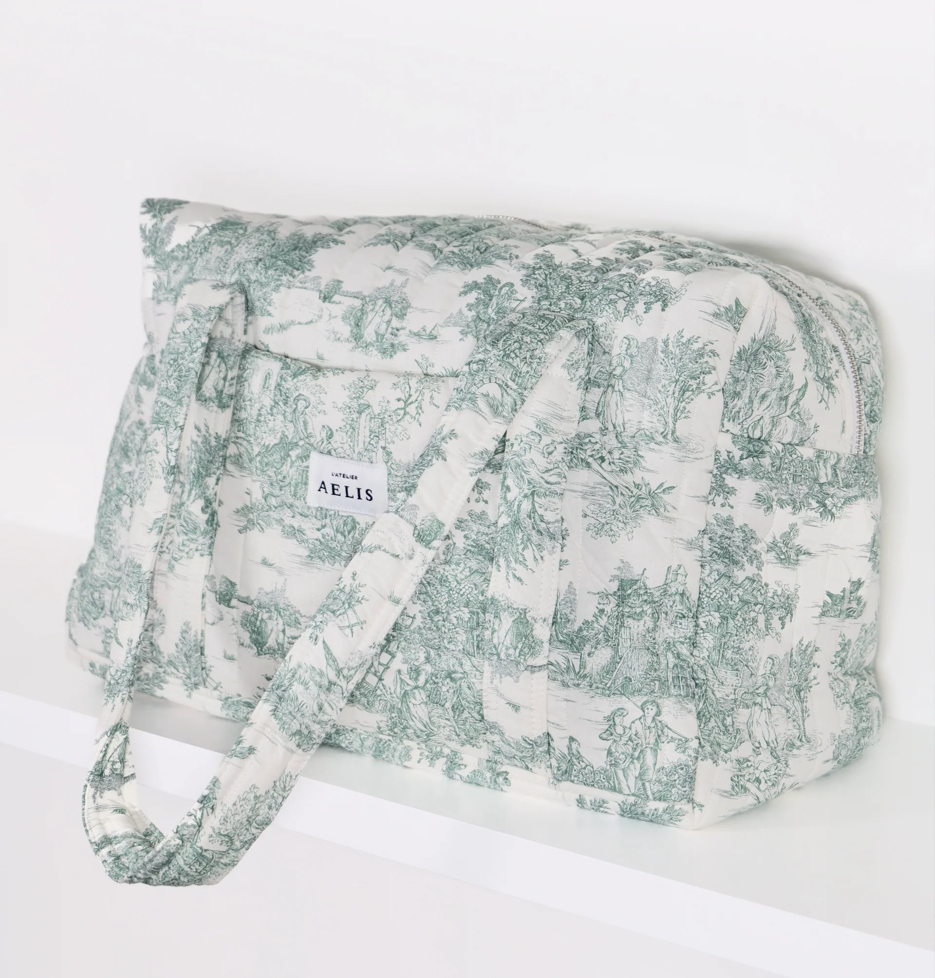 L'atelier Aelis Sac à langer Farmhouse Green