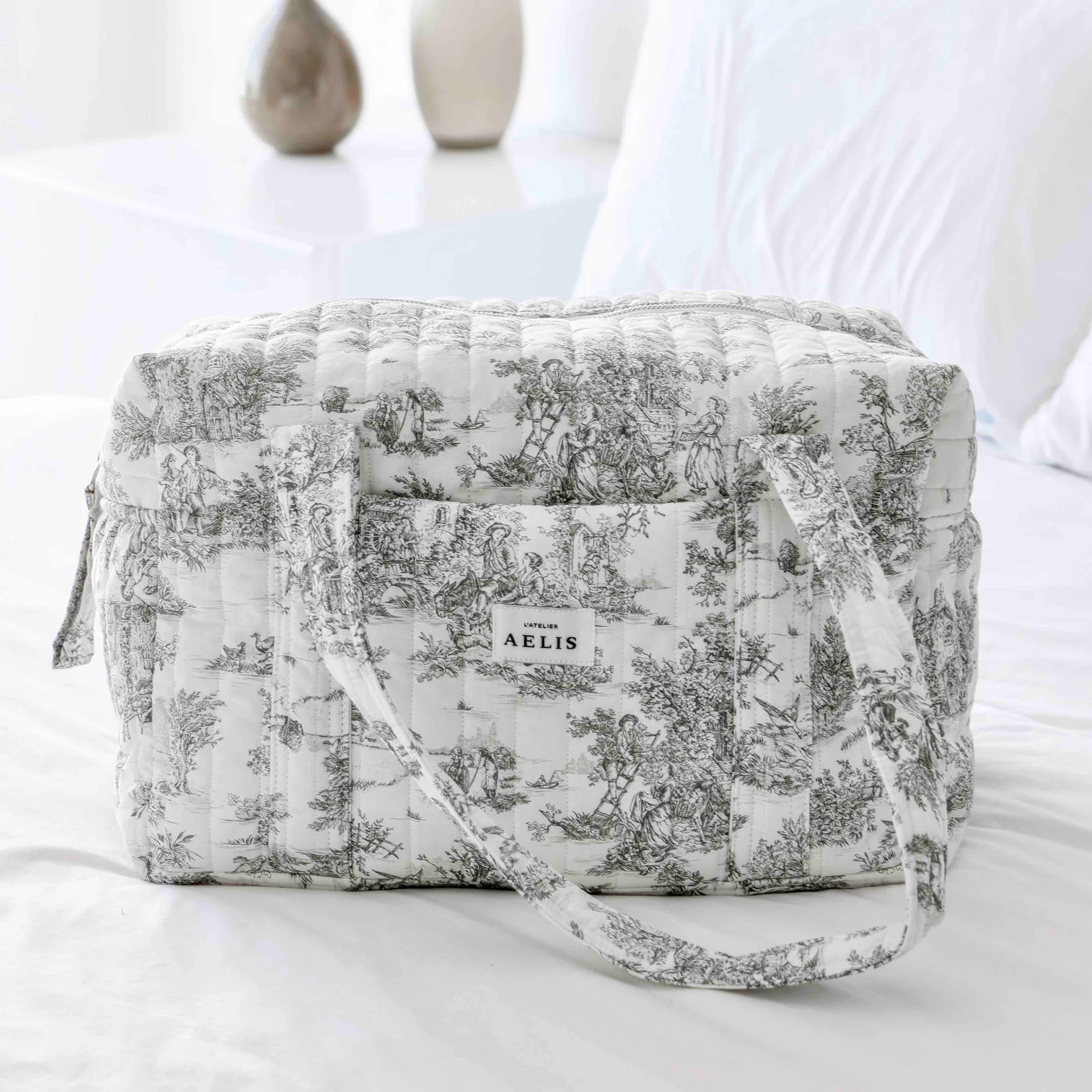 L 'atelier Aelis Sac à langer Farmhouse Black