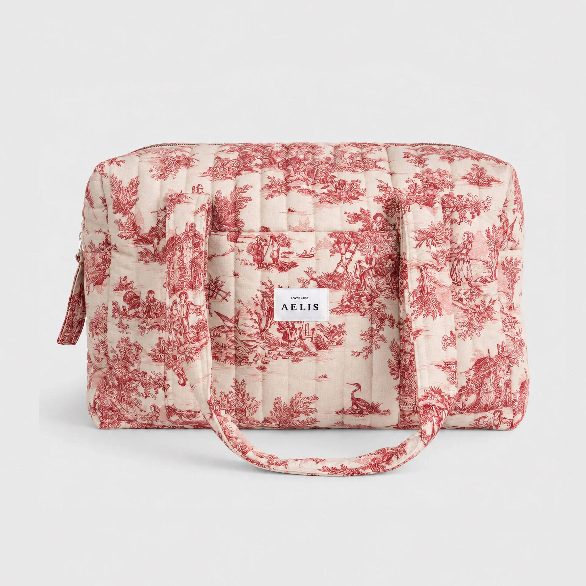 L 'atelier Aelis Sac a langer Farmhouse Red