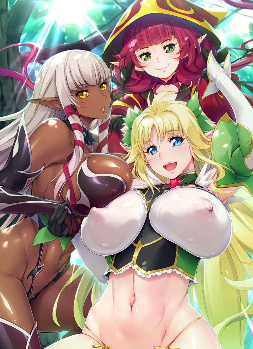 Portada anime hentai Youkoso Sukebe Elf no Mori e
