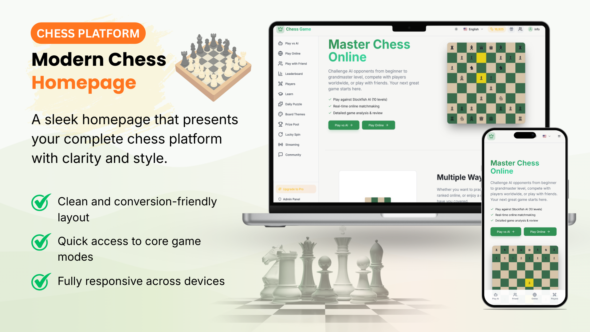 Modern Chess Homepage