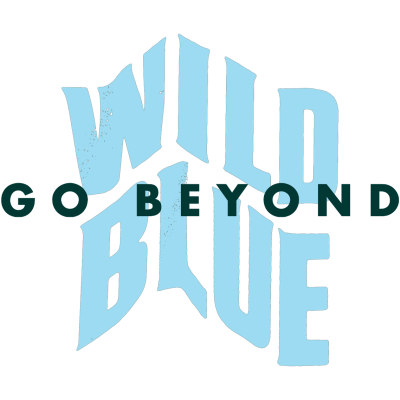 Wild Blue Ropes (ropes course) logo