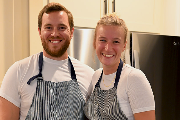 Farina Charleston Chefs Derek Kustanbauter and Molly Bray bring Italy to your Charleston home with their pasta-timely perfect pasta parties.