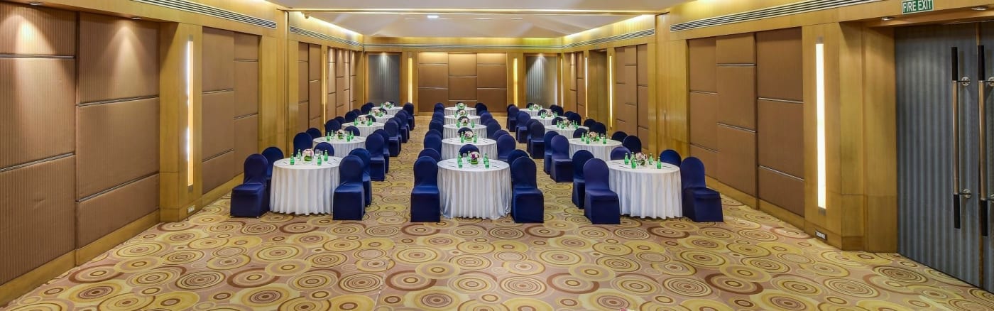 The LaLiT Ashok Bangalore five-star hotel with sprawling 10-acre lawns for outdoor weddings — Panigrahana