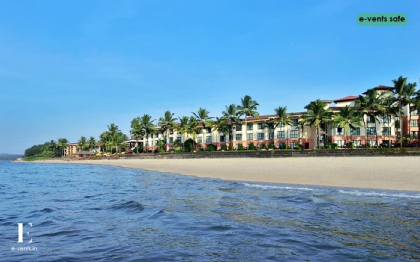 Goa Marriott Resort Spa Panaji beachfront wedding venue overlooking Mandovi River — Panigrahana