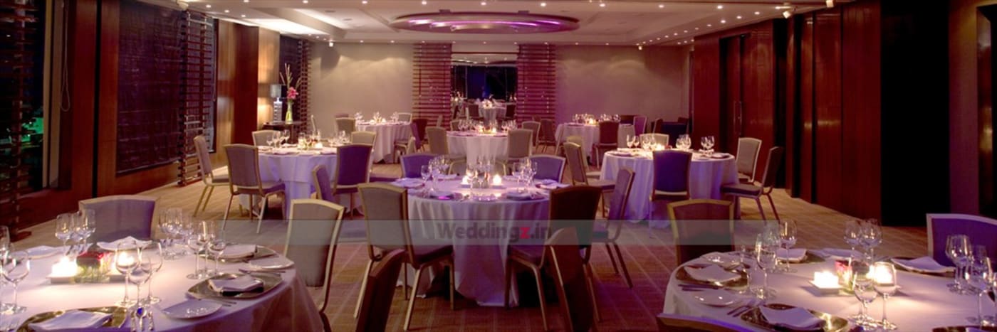 Hyatt Centric MG Road Bangalore wedding dinner setup in elegant event space — Panigrahana