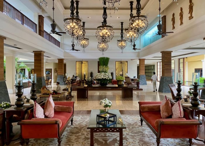 St Regis Bali Resort Nusa Dua ocean pool villa for intimate wedding celebration — Panigrahana