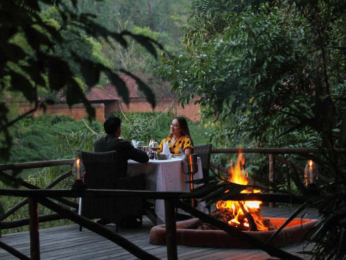 Evolve Back Coorg — Pool villa destination wedding Karnataka — Panigrahana