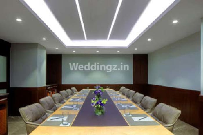 Radisson Blu Atria Bangalore outdoor terrace wedding event with Palace Road location — Panigrahana