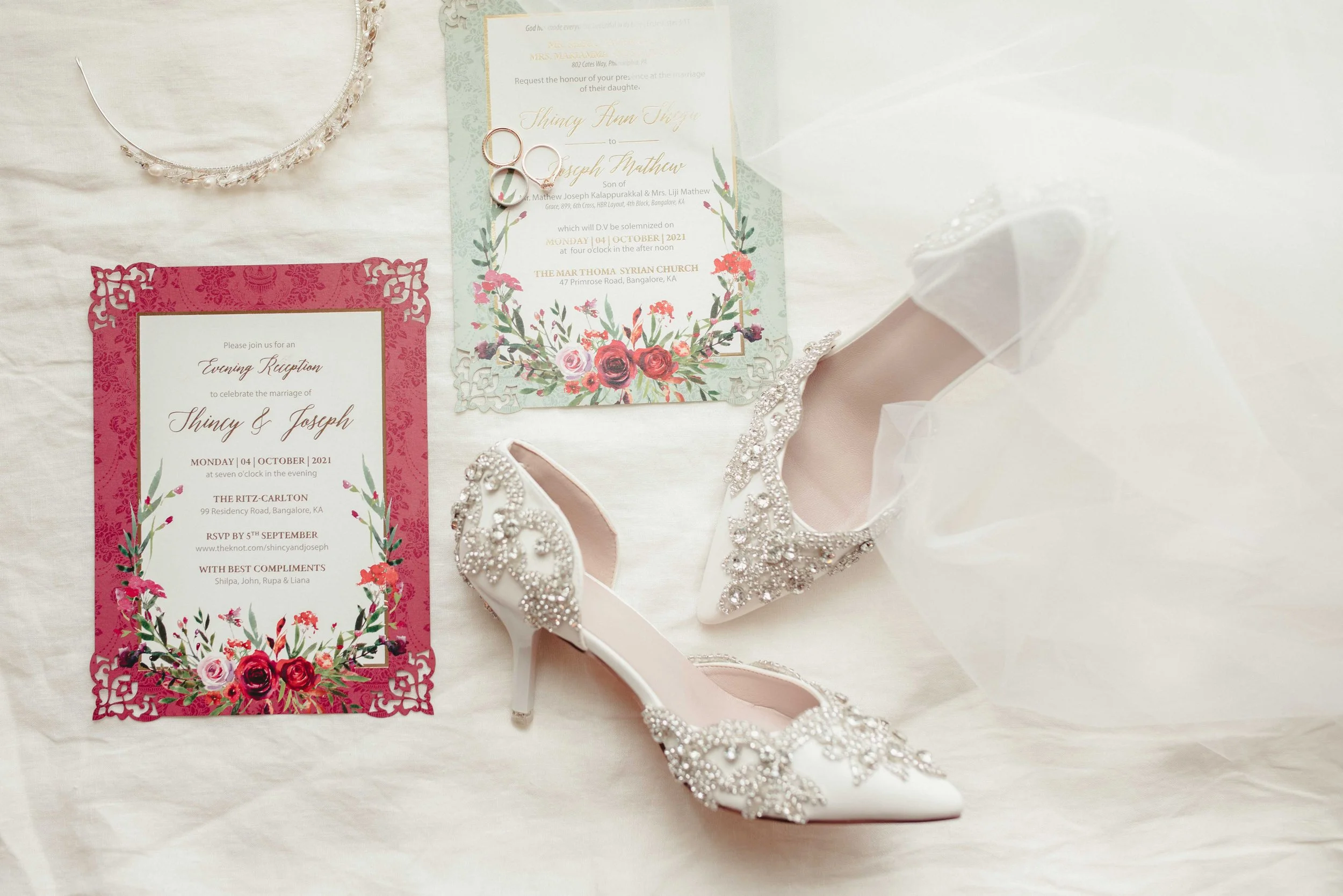 Luxury wedding reception at a five-star Bangalore hotel — Panigrahana