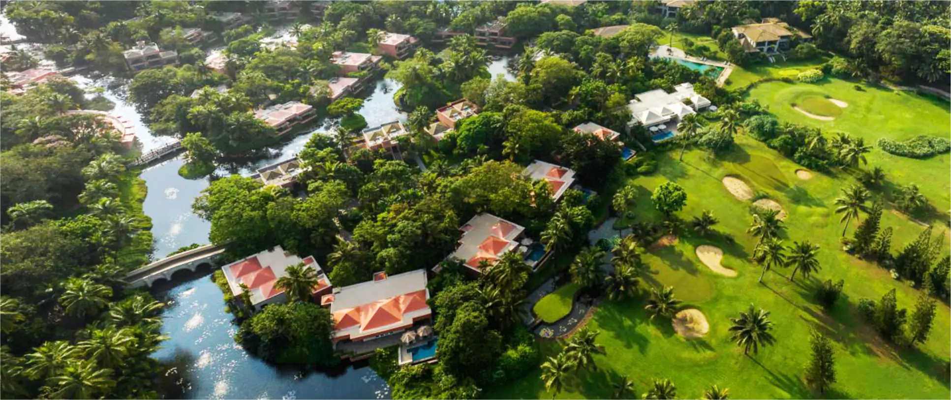 Beach wedding ceremony setup at a luxury Goa resort