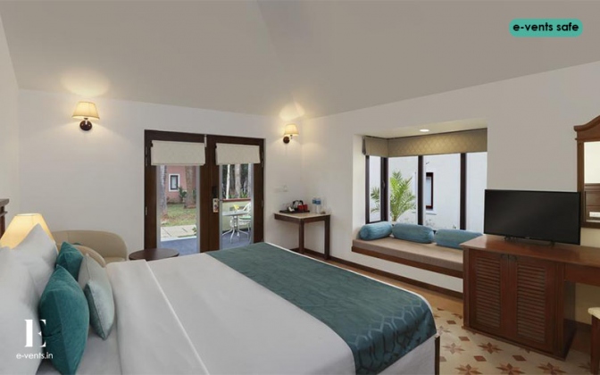 Wedding reception with ocean views in Goa