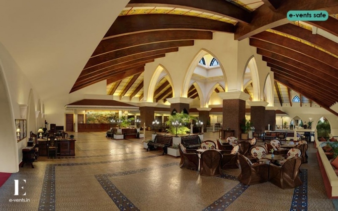 Wedding reception with ocean views in Goa