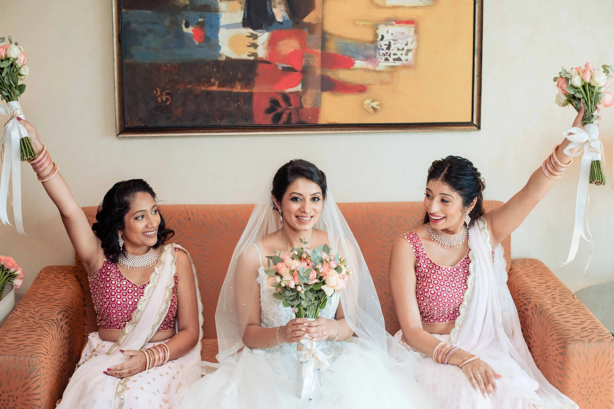 Luxury wedding reception at a five-star Bangalore hotel