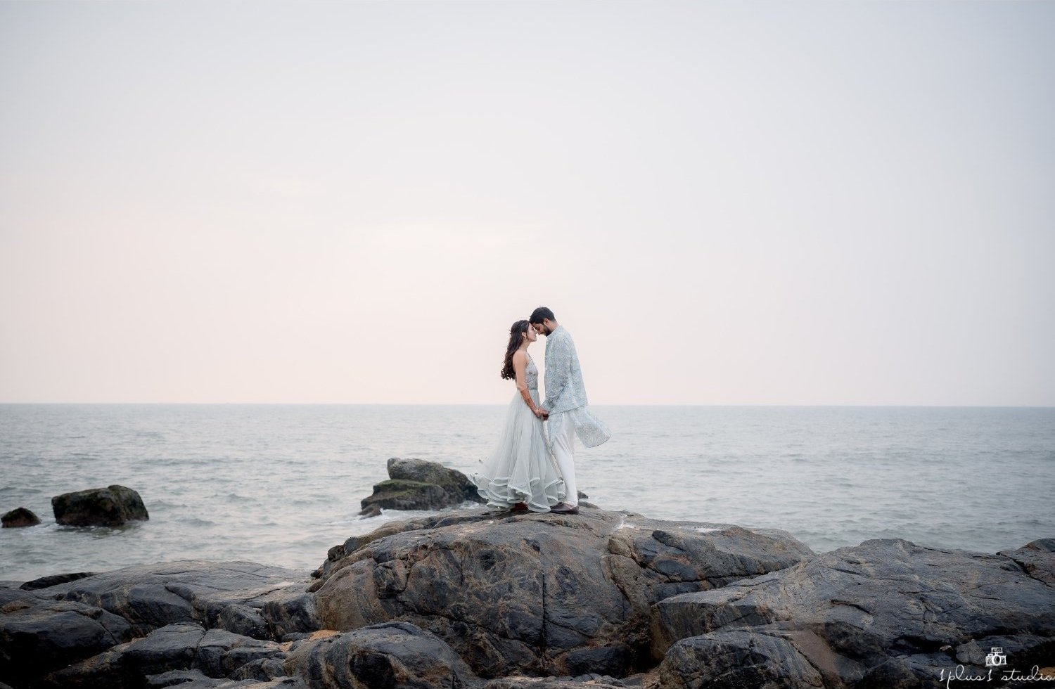 Taj Bekal Kerala resort terrace and sunset views over Arabian Sea for destination wedding — Panigrahana