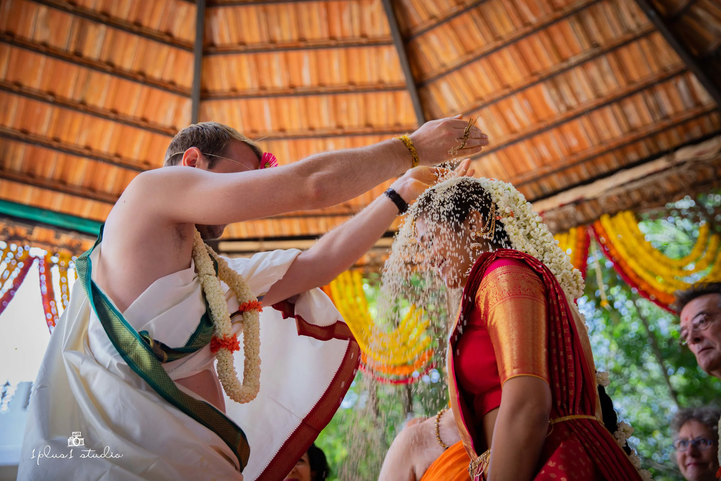 Luxury wedding reception at a five-star Bangalore hotel