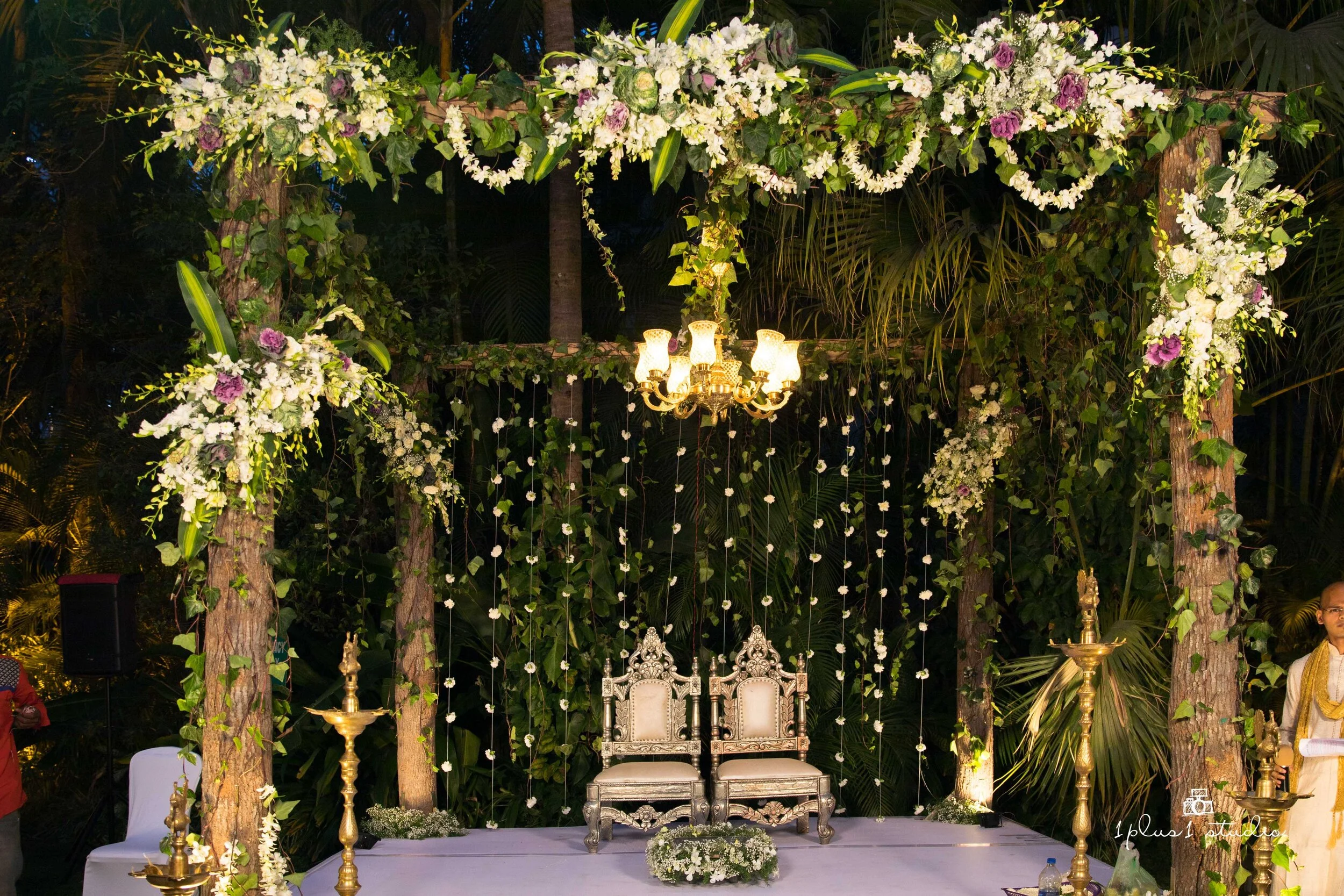 Luxury wedding reception at a five-star Bangalore hotel