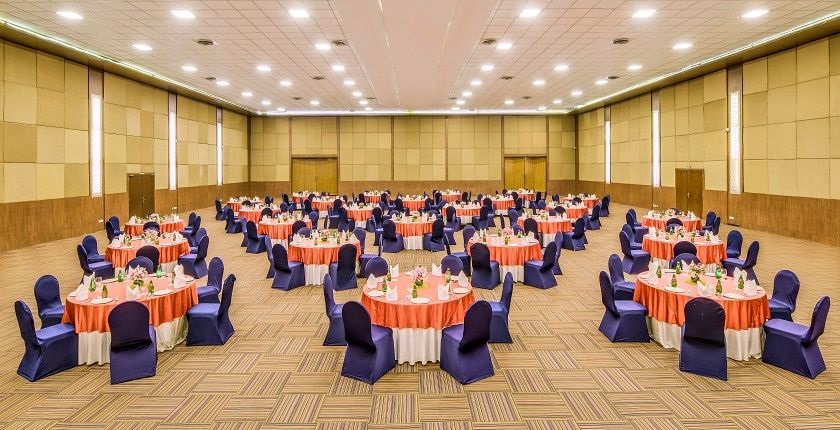 LaLiT Ashok Kalinga venue Bangalore intimate wedding ceremony setup with floral decor — Panigrahana