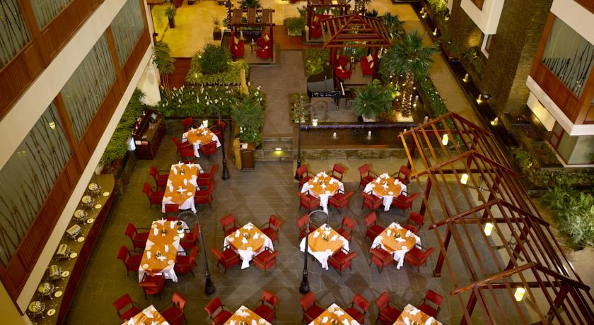 The Paul Bangalore mandap setup for traditional Indian wedding — Panigrahana