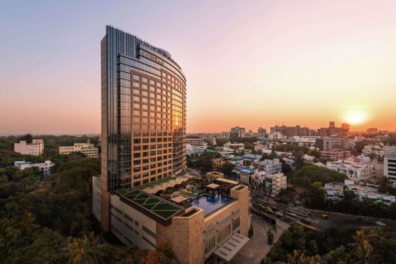 JW Marriott Bangalore 500-guest wedding landscape