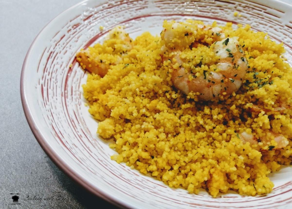 COUSCOUS CON GAMBERI
