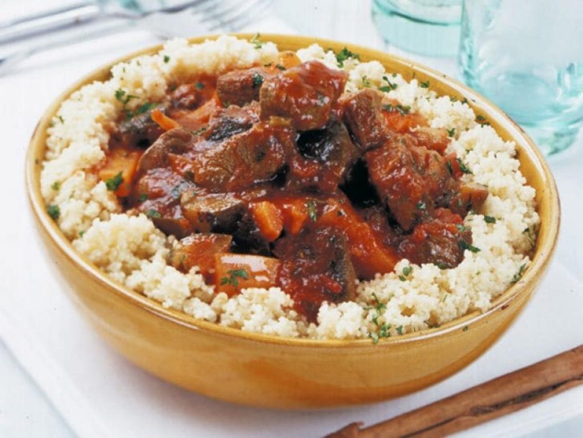 COUSCOUS CON VITELLO (BEEF)