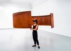 Oblivion - VR sculpture of Nikehallen altered space