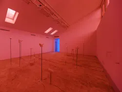 Room installation How to prepare for Death - close up sculpture - Izabel Lind