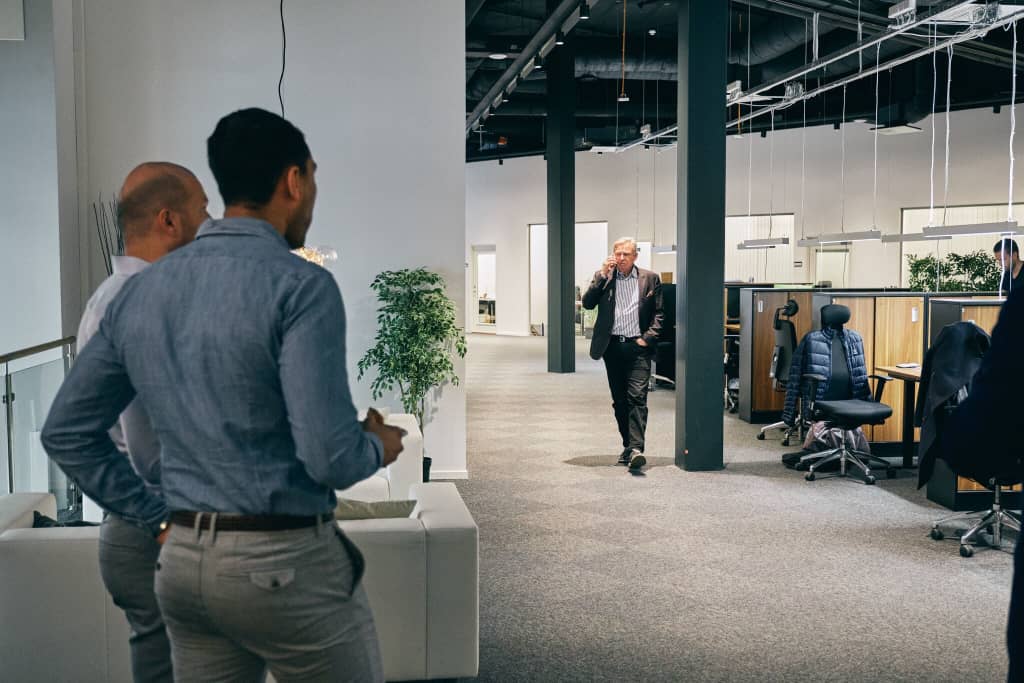 Coworking Scandinavian Penthouse Office Space photo