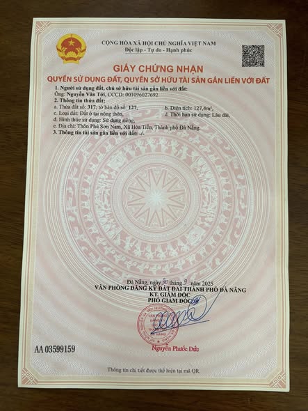 Prime Residential Land Plot for Sale in Hoa Tien — photo 2