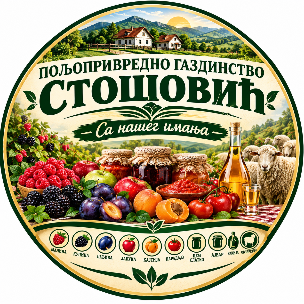 Poljoprivredno gazdinstvo Stošović – Brus, Brđani