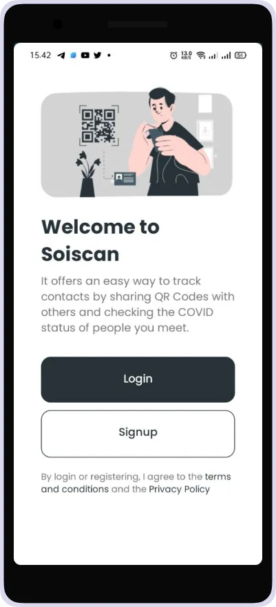 Welcome Screen