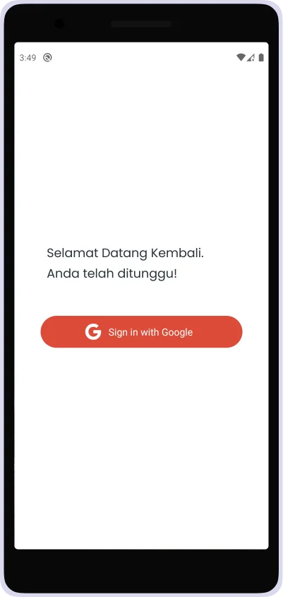 Login Screen
